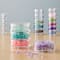 3&#x22; Clear 4-Container Round Bead Storage Stack by Bead Landing&#x2122;